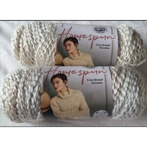 Homespun Lion Brand Yarn Pearls Lot of 2 Skeins NEW